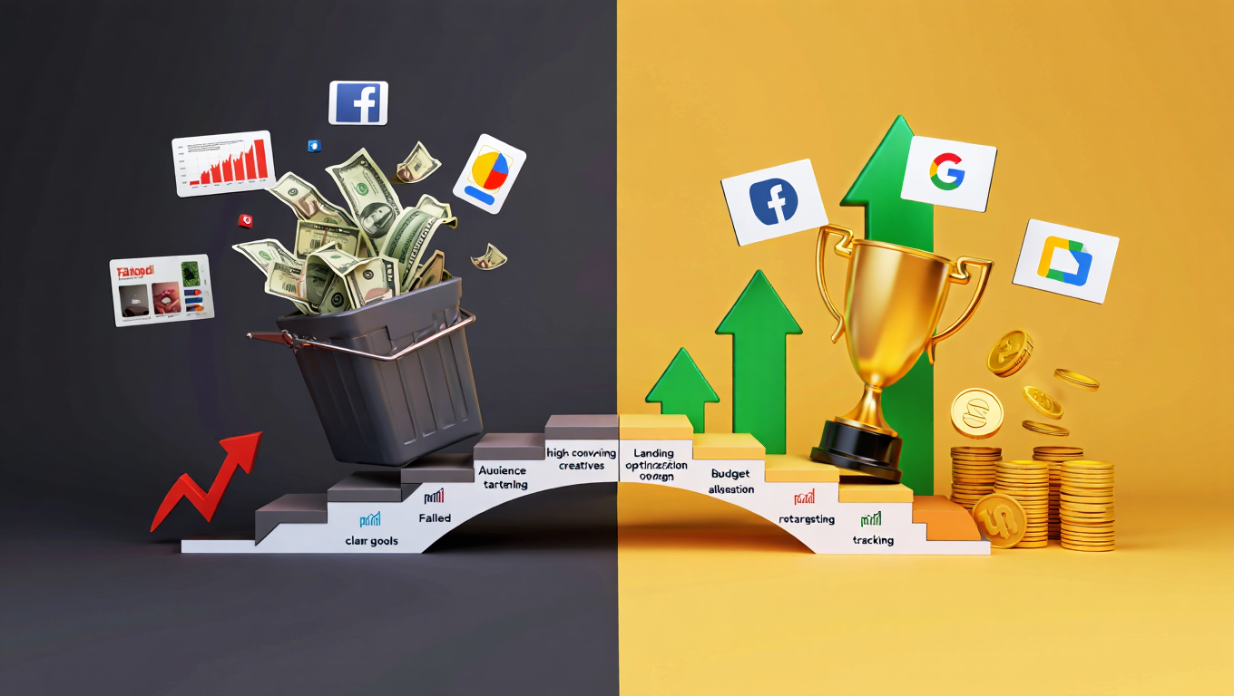 Maximizing ROI with Facebook & Google Ads
